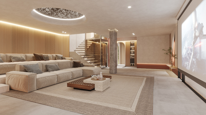 香山别墅 | 600m²现代墅居，一个赋予个人属性的完美空间